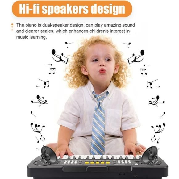 Kids Keyboard Piano,37 Key Portable ElectronicPiano for Kids,Digital Music Piano - Picture 3 of 6